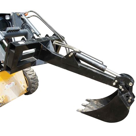 skid steer backhoe fronthoe excavator attachment bobcat skid steer|bobcat 709 backhoe attachment price.